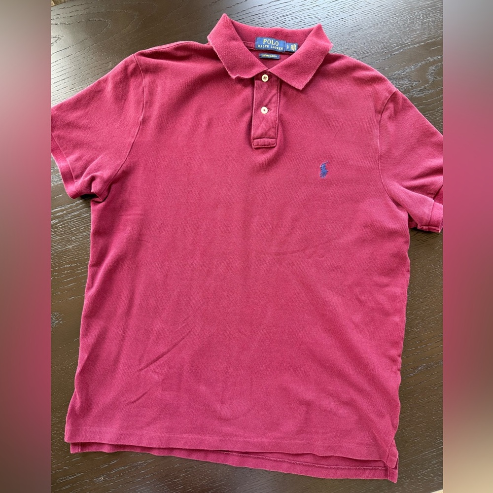 Ralph Lauren Burgundy Polo Shirt